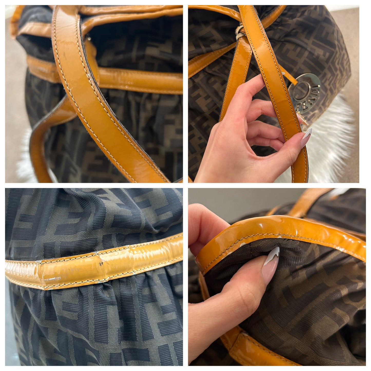 Fendi tote bag Chef zucca