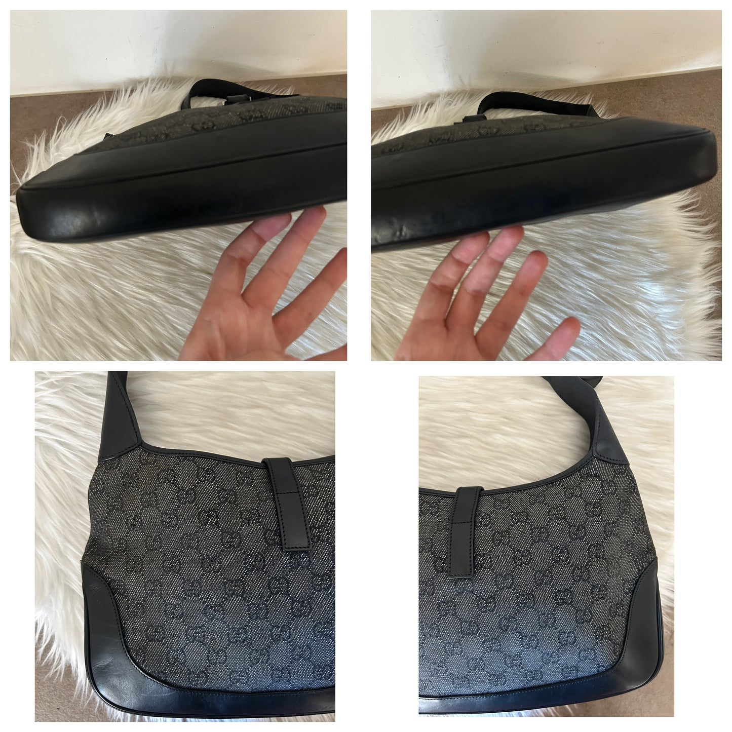 Gucci Jackie vintage medium in denim