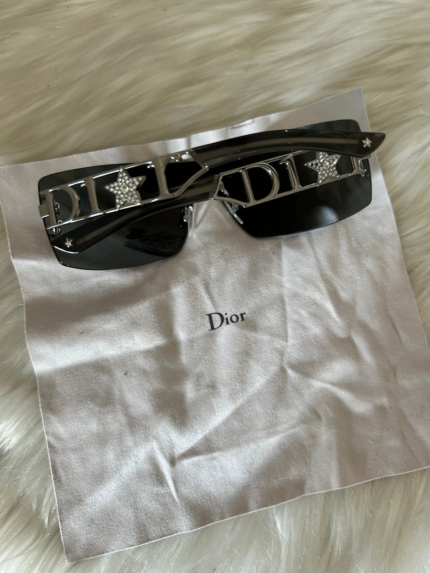 Occhiali Dior Diorlywood con cristalli