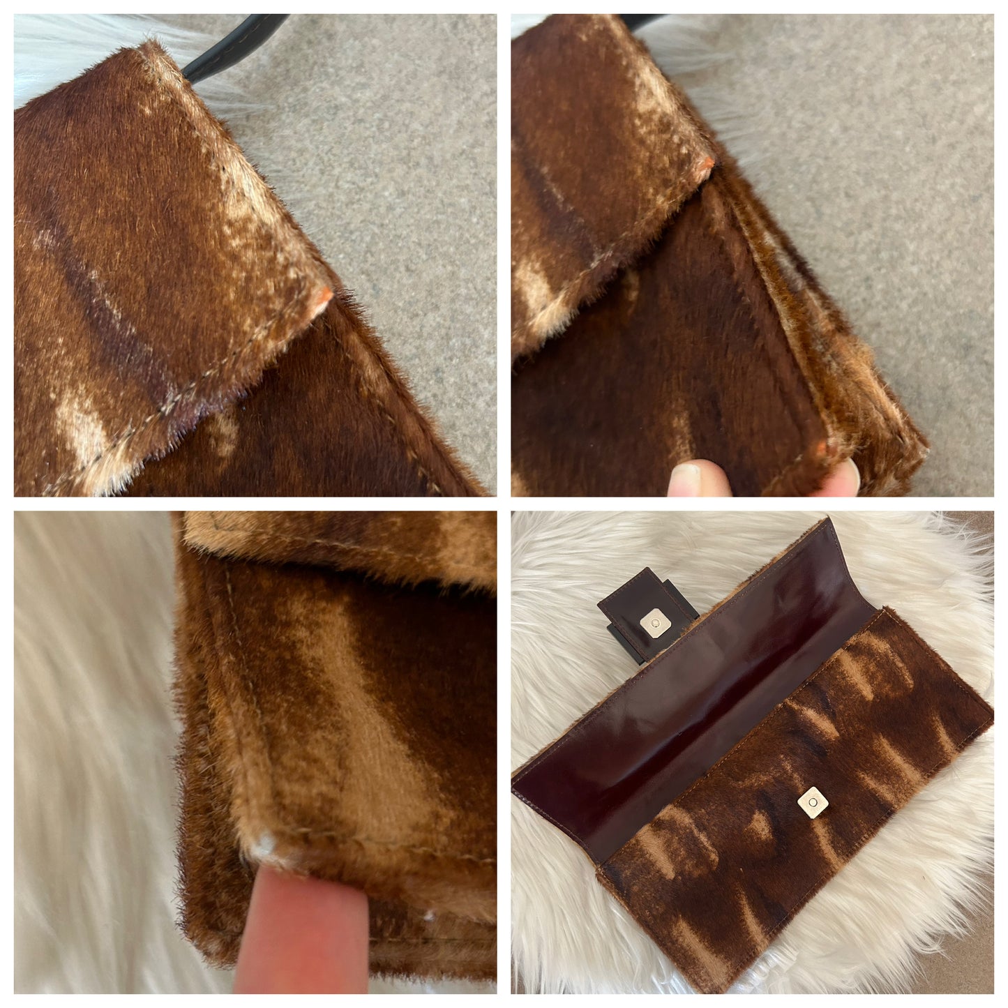 Fendi Baguette in cavallino