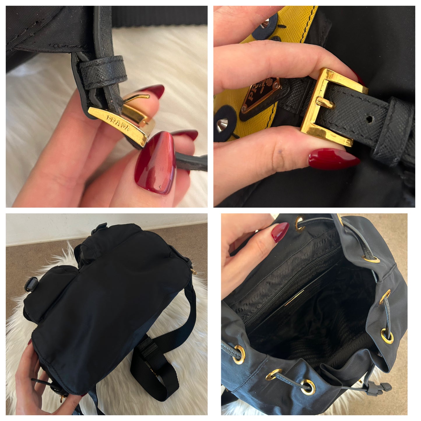 Zaino Prada in nylon “Robot”