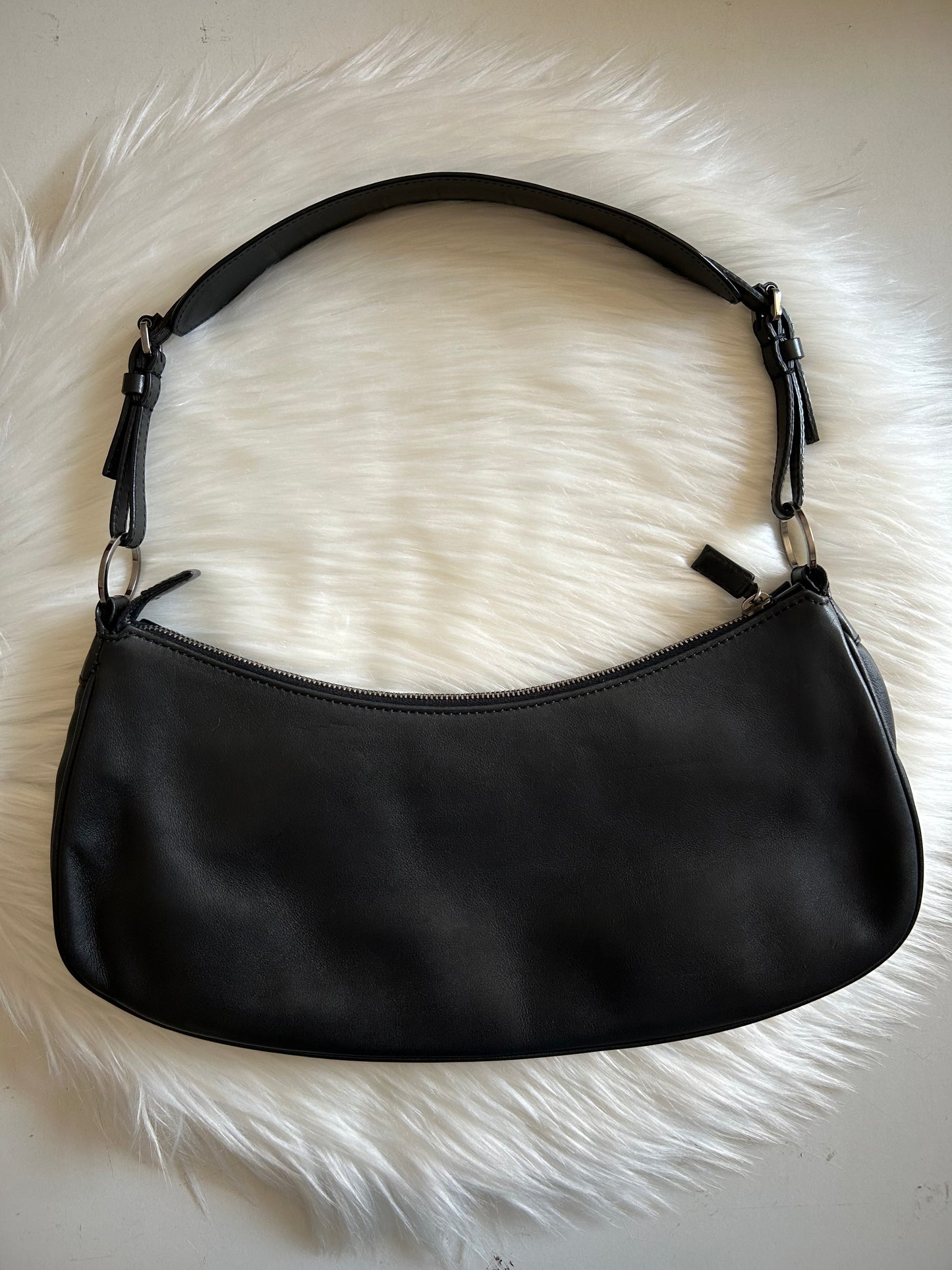 Dior modello Bondage in pelle nera vintage