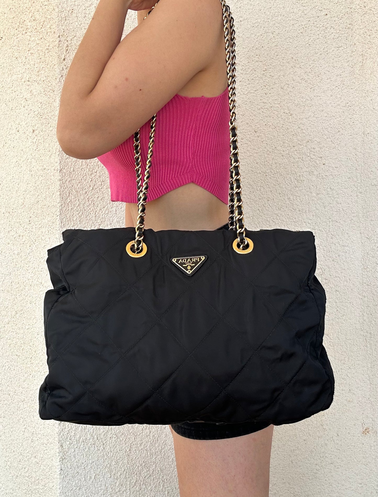 Prada tote bag trapuntata