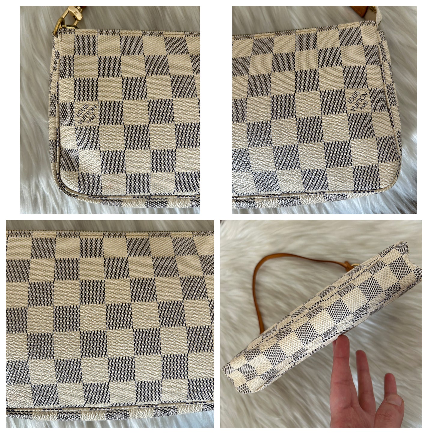 Louis Vuitton Pochette Accessoire Damier Azur