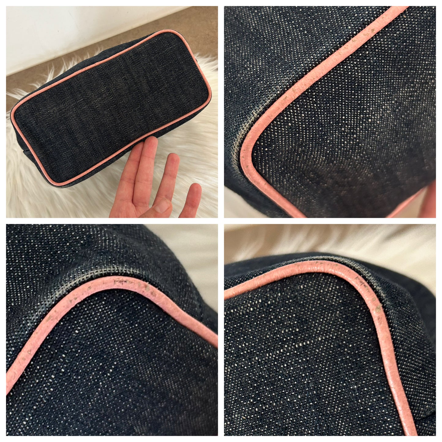 Miu Miu pochette in denim