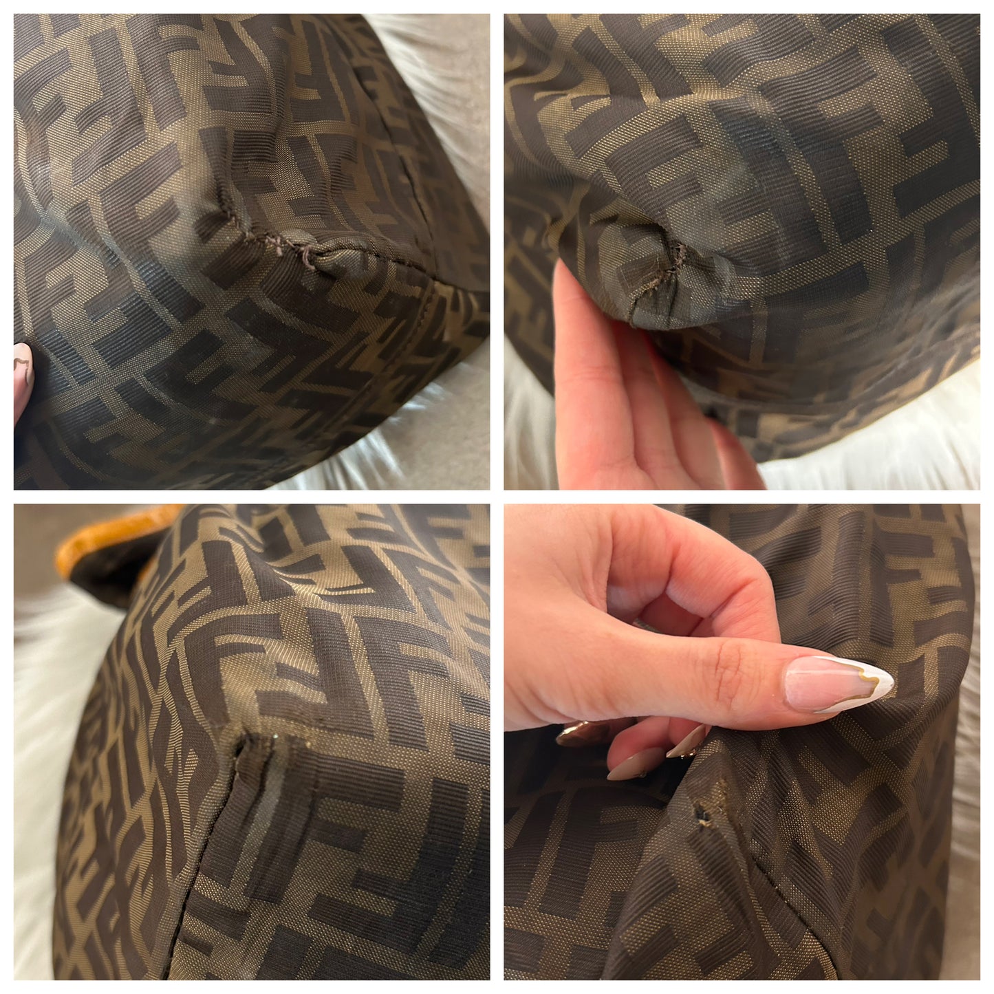 Fendi tote bag Chef zucca