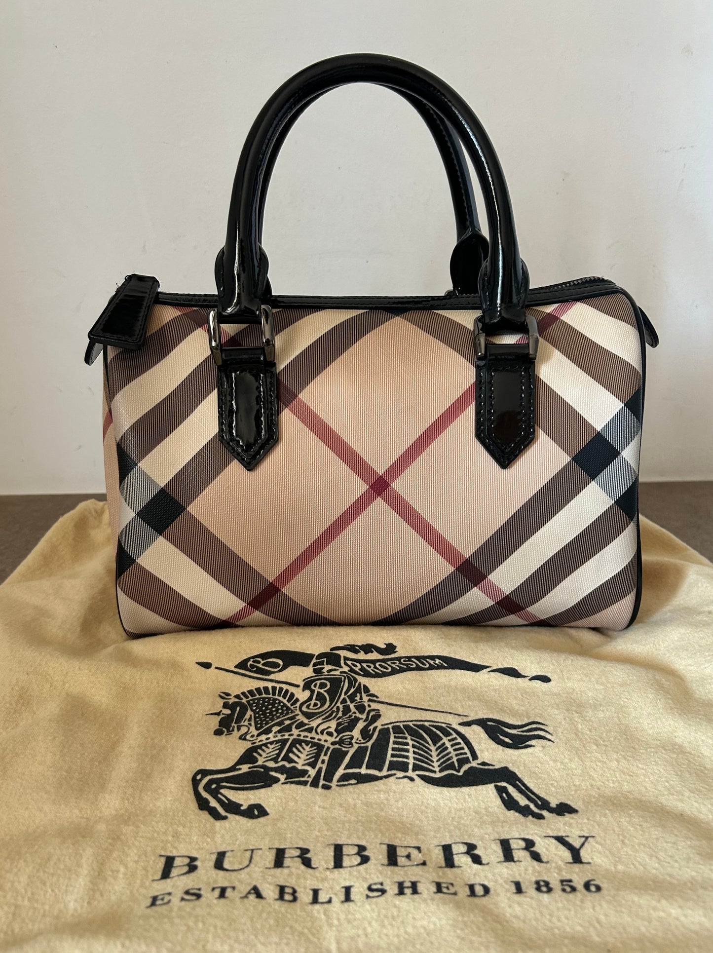 Burberry Bauletto Check misura media