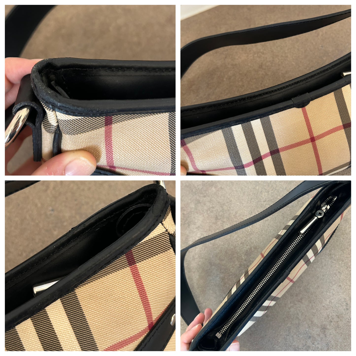 Burberry baguette Check