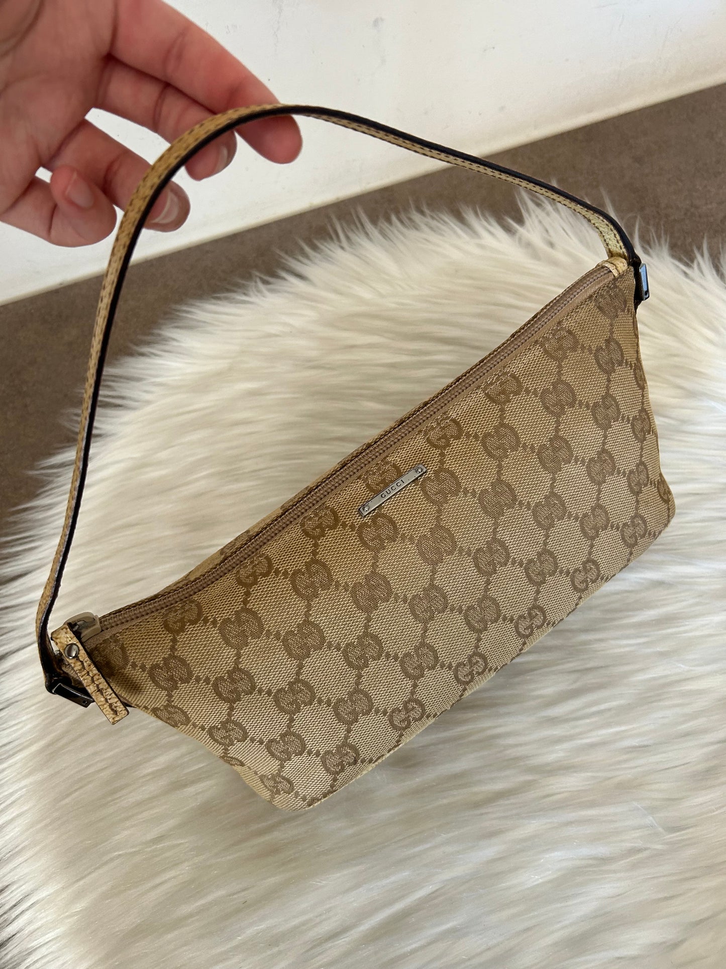 Gucci Boat in monogram vintage