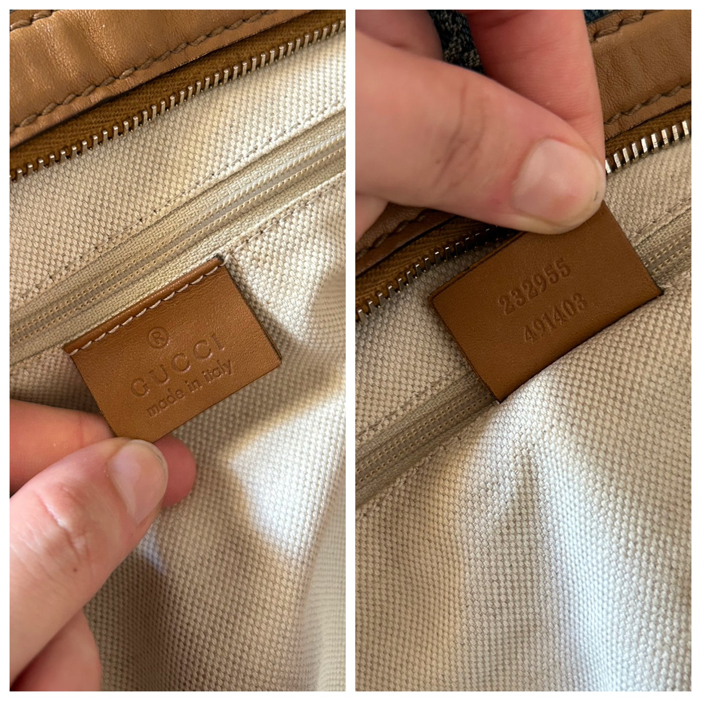 Gucci Sukey denim in monogram