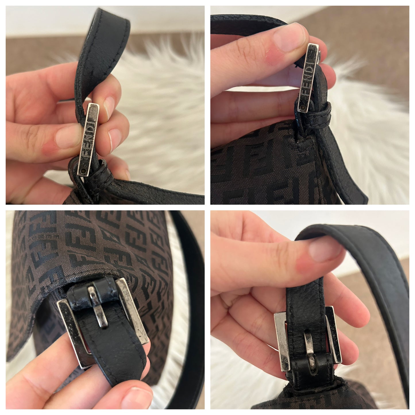 Fendi Mamma Baguette zucchino