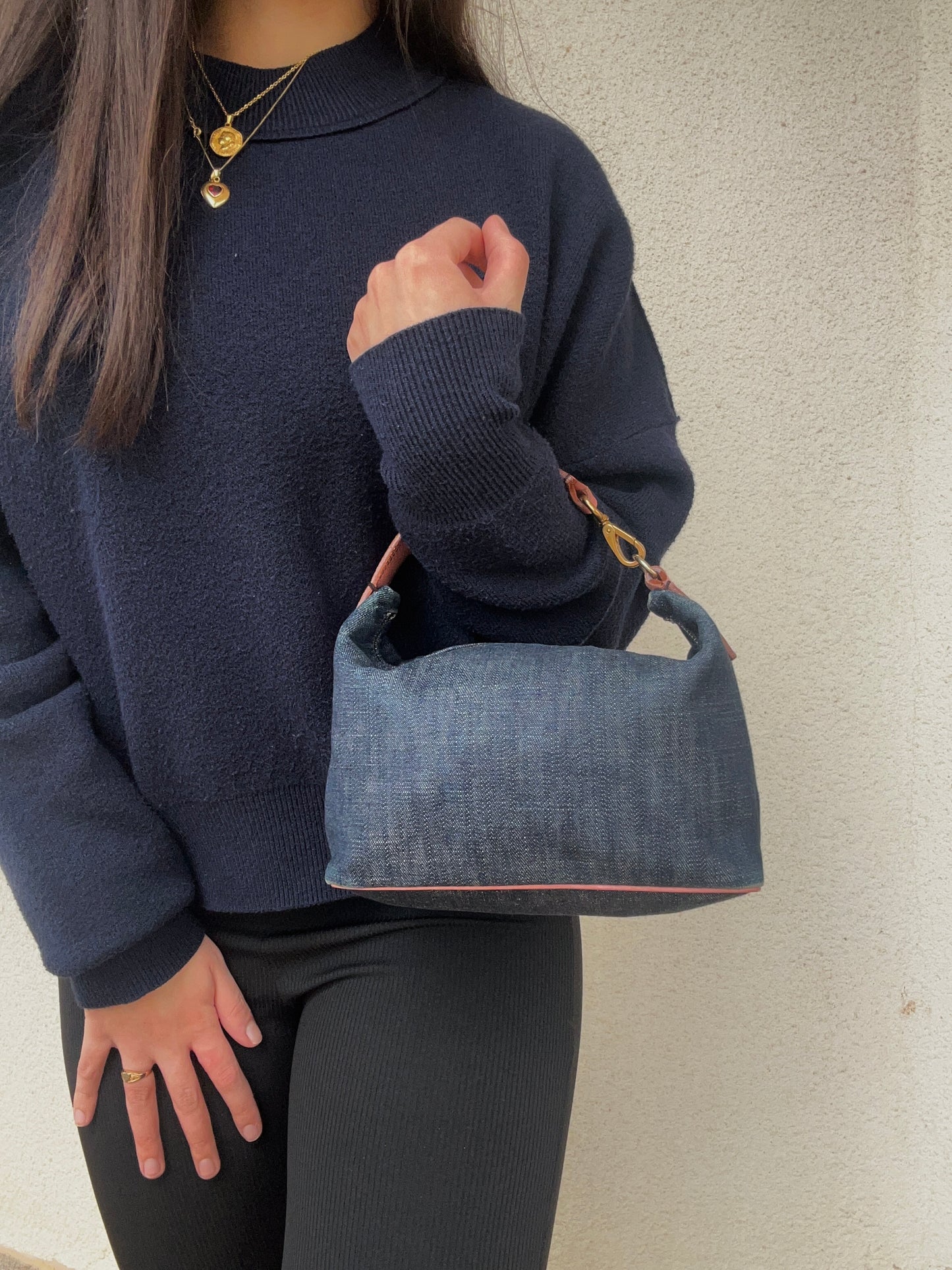 Miu Miu pochette in denim