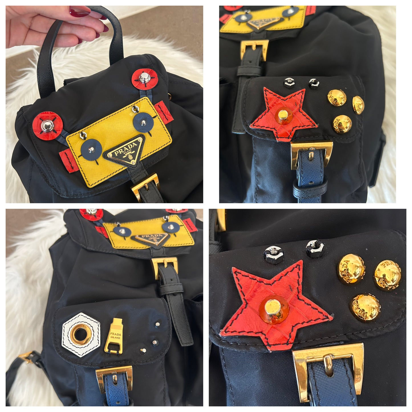 Zaino Prada in nylon “Robot”