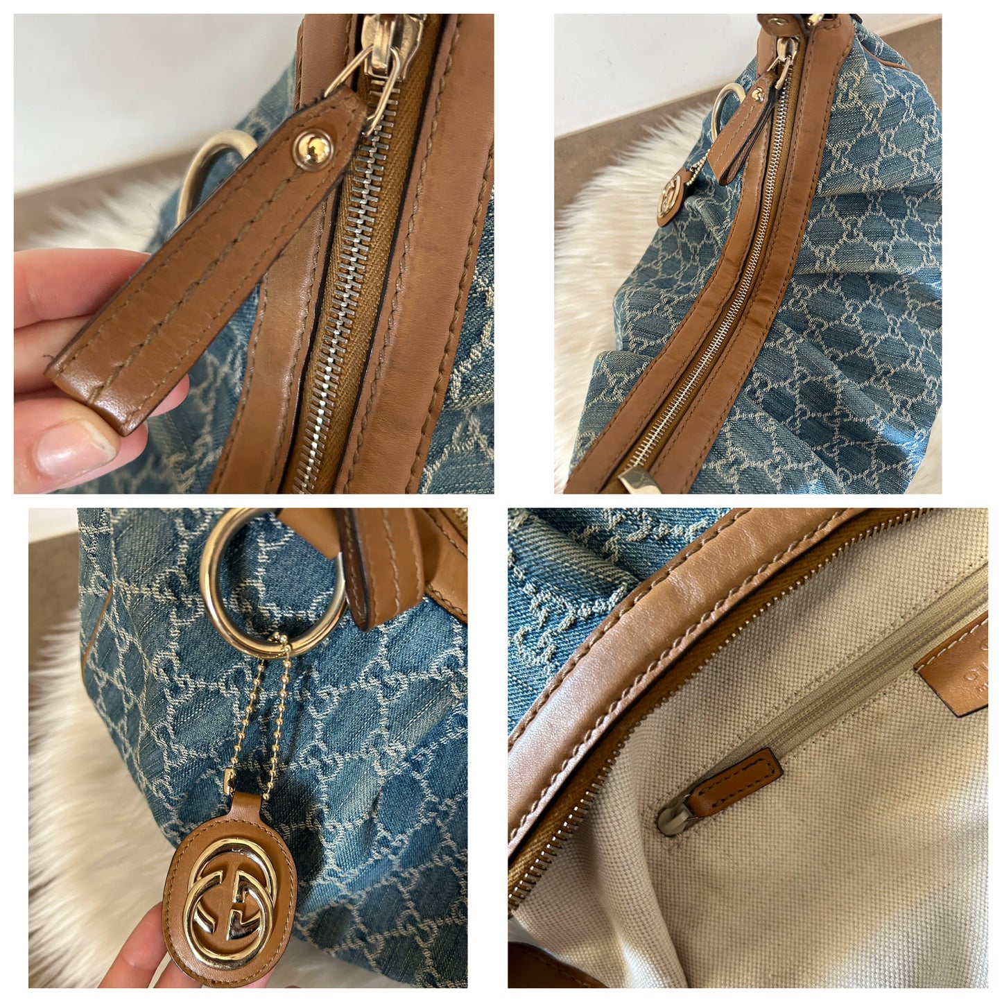 Gucci Sukey denim in monogram