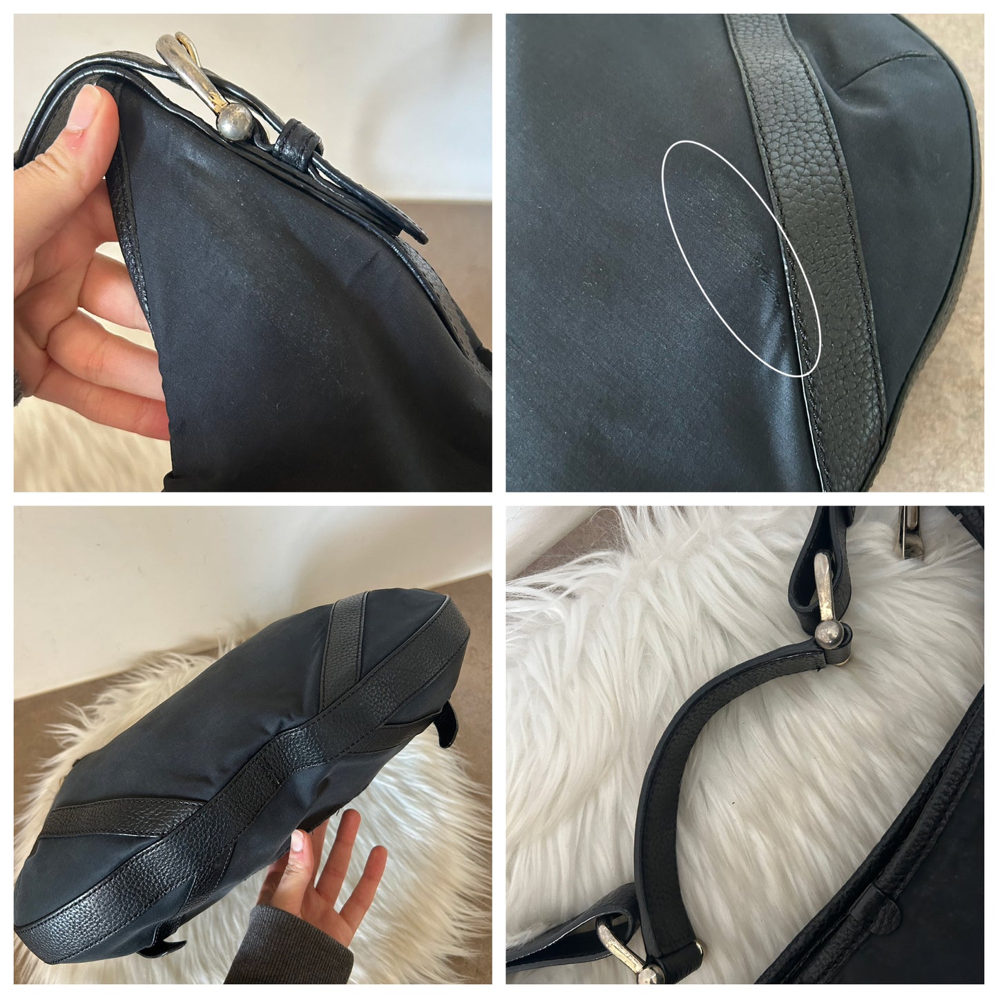 Burberry tote bag logata