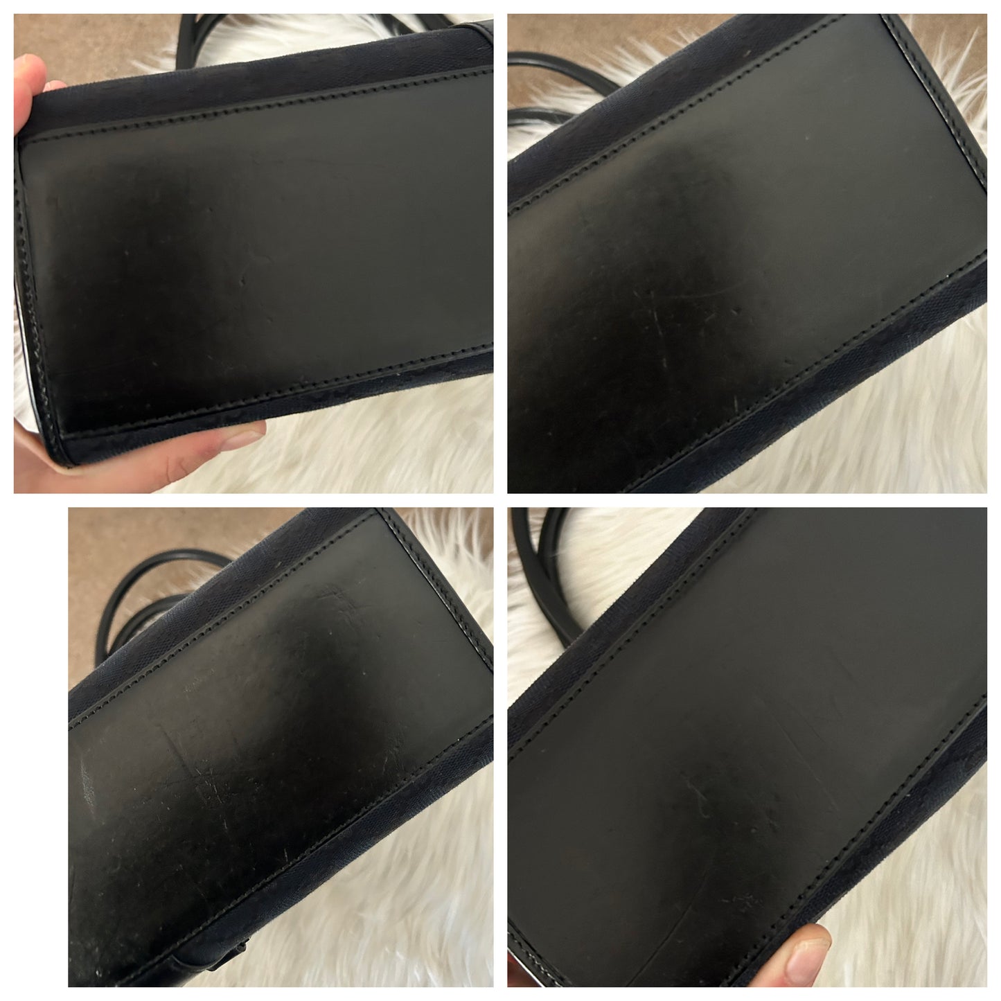 Gucci Jackie vintage nera in monogram