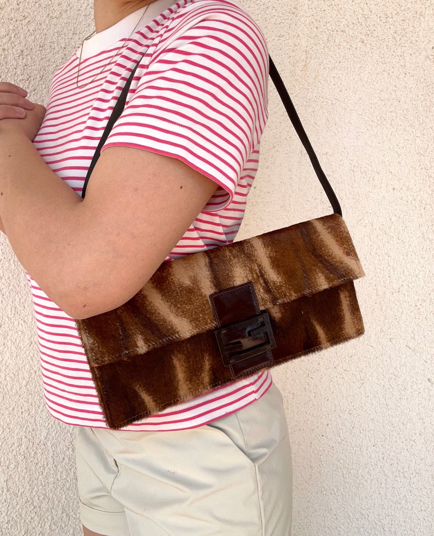 Fendi Baguette in cavallino