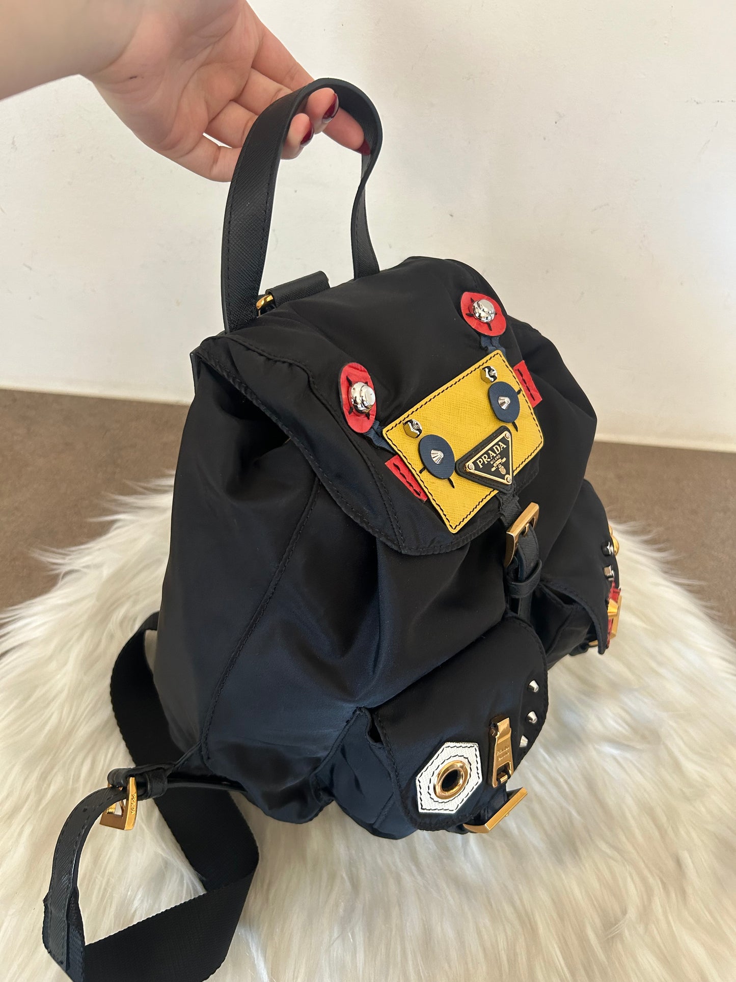Zaino Prada in nylon “Robot”
