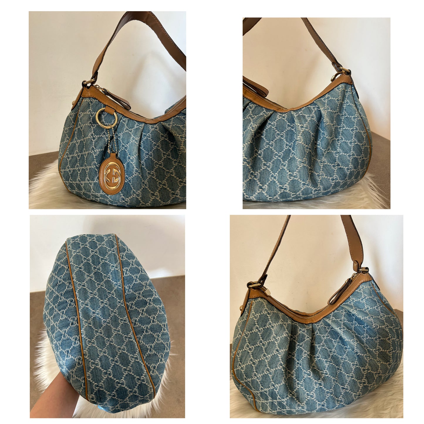 Gucci Sukey denim in monogram