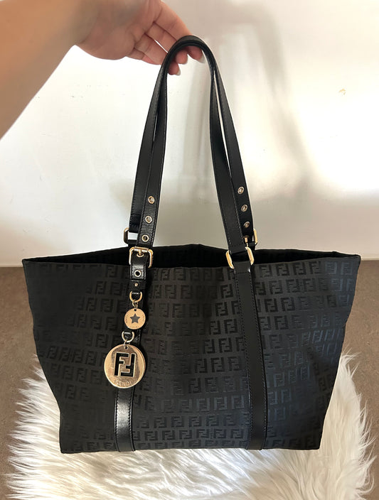 Fendi Roll Bag in monogram zucchino