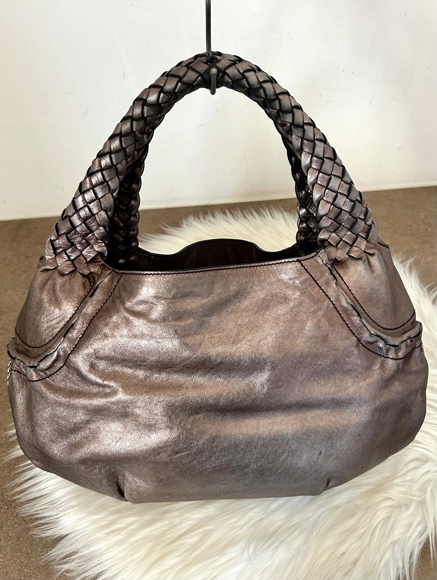Borsa in pelle Salvatore Ferragamo stile Fendi Spy