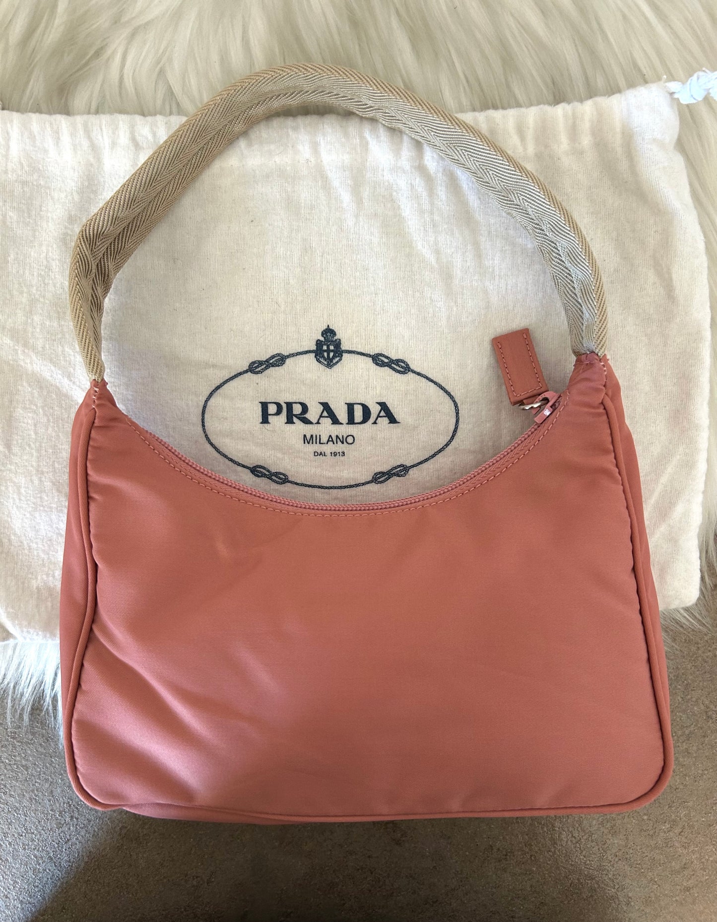 Prada 2000 in nylon rosa