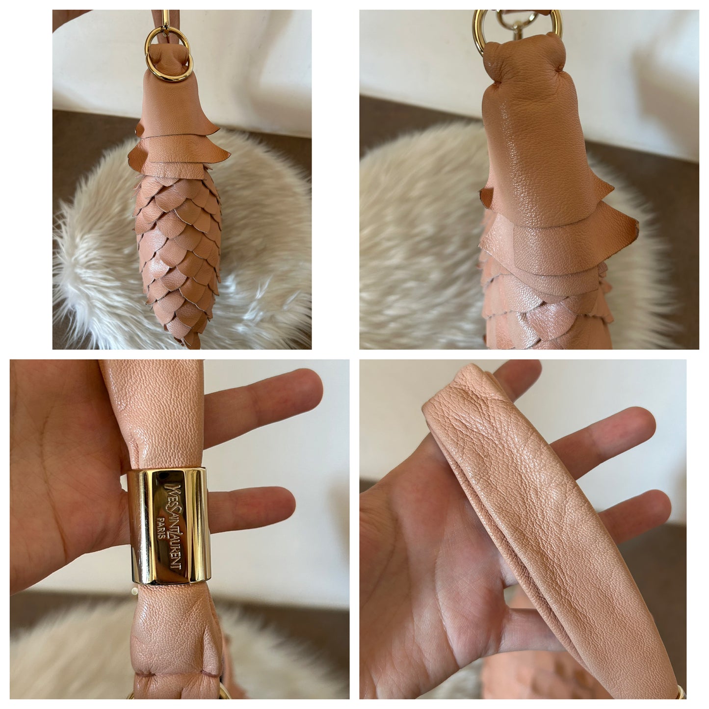Yves Saint Laurent Mombasa Petal Bag rosa
