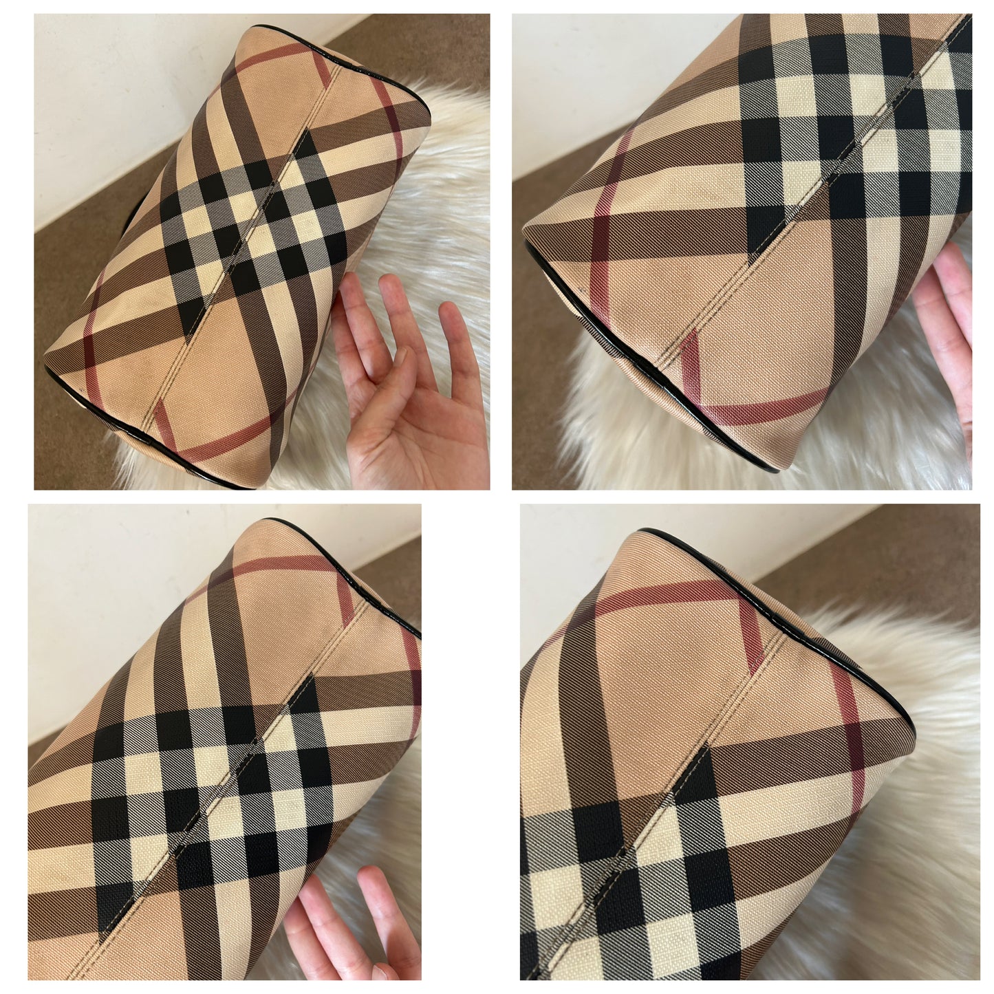 Burberry Bauletto Check misura media