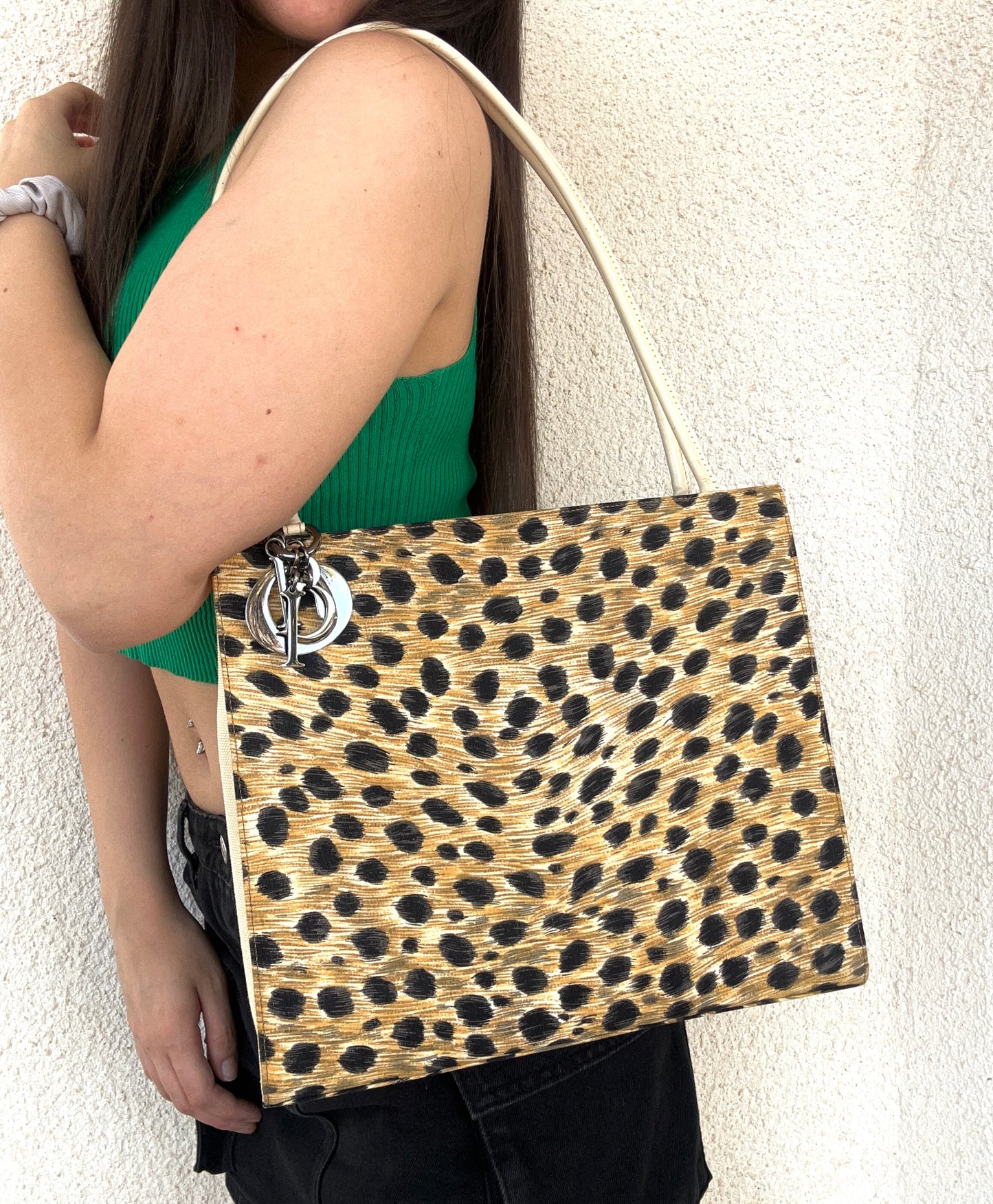 Dior Lady Dior Leopardata vintage