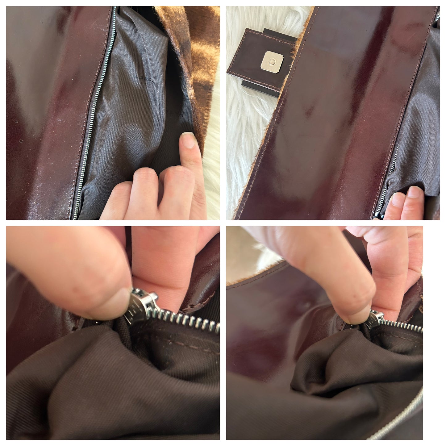 Fendi Baguette in cavallino