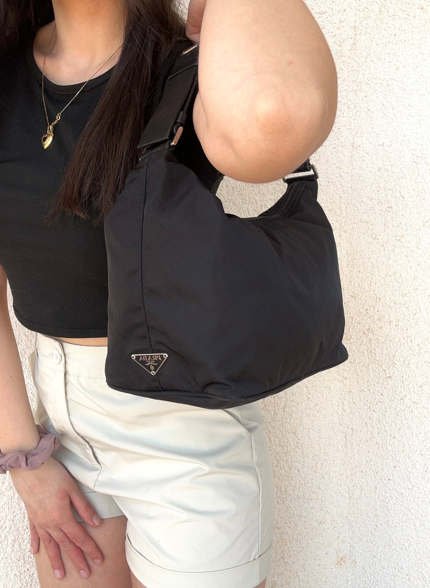 Prada baguette nera