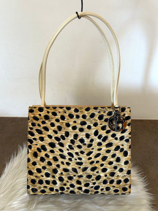 Dior Lady Dior Leopardata vintage