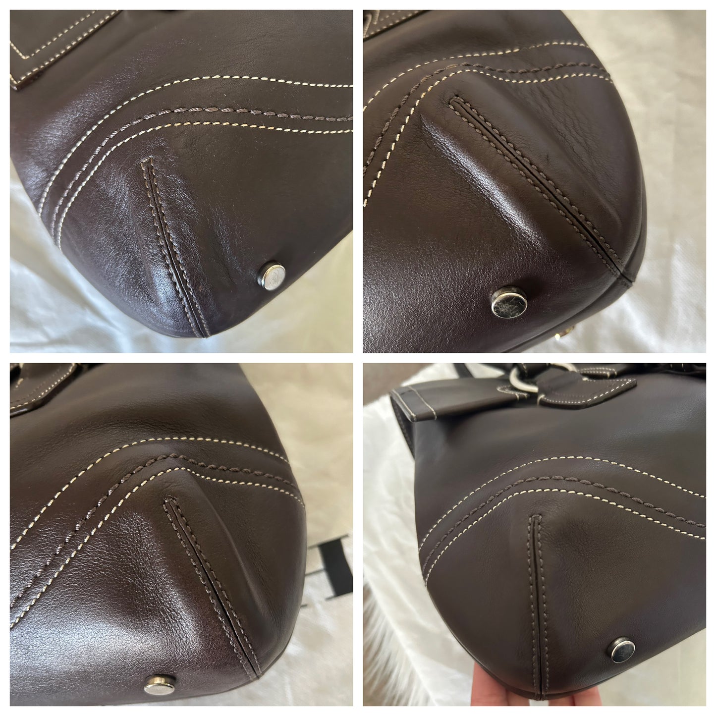 Coach Signature Sufflette tote bag vintage