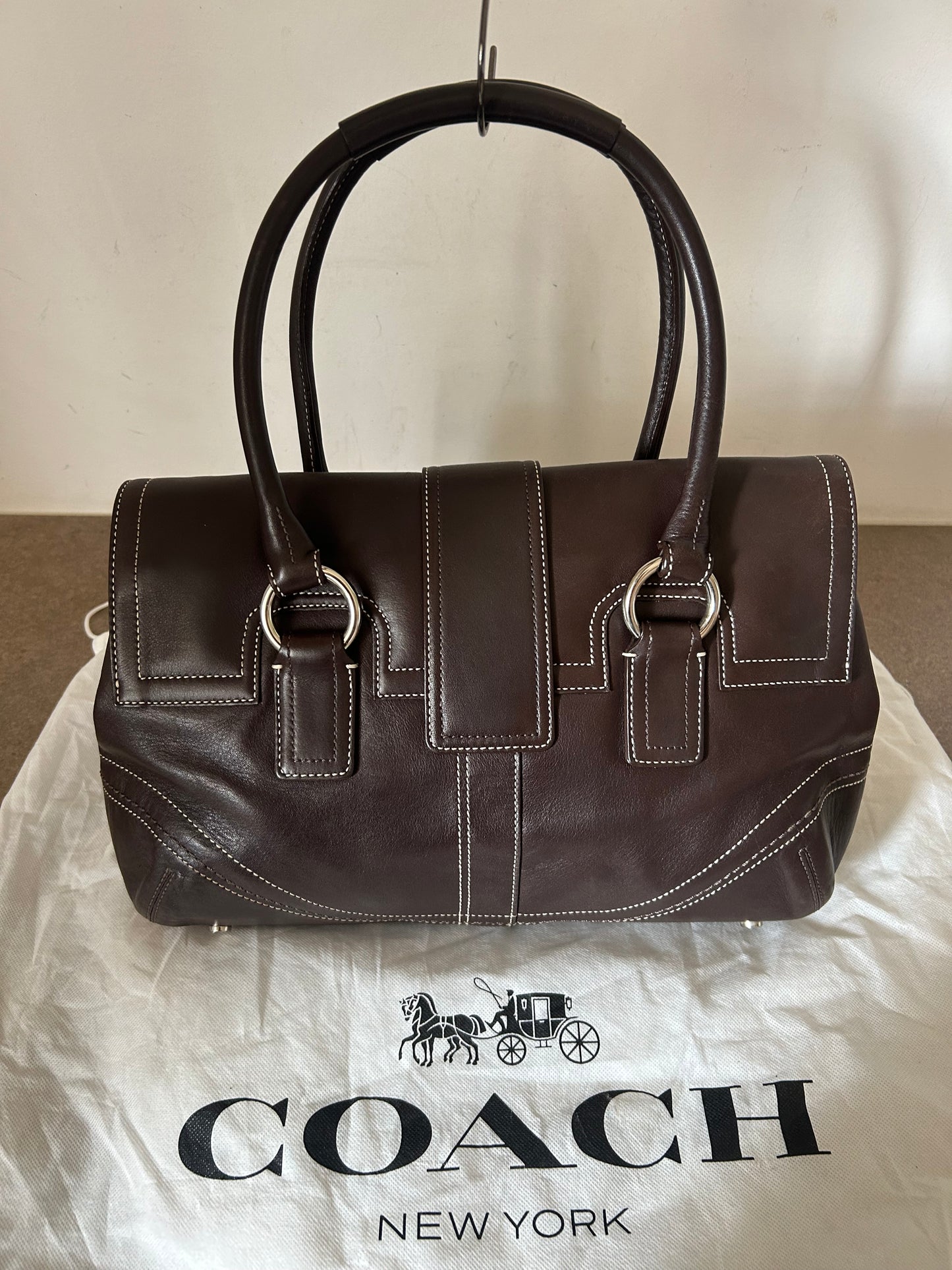 Coach Signature Sufflette tote bag vintage