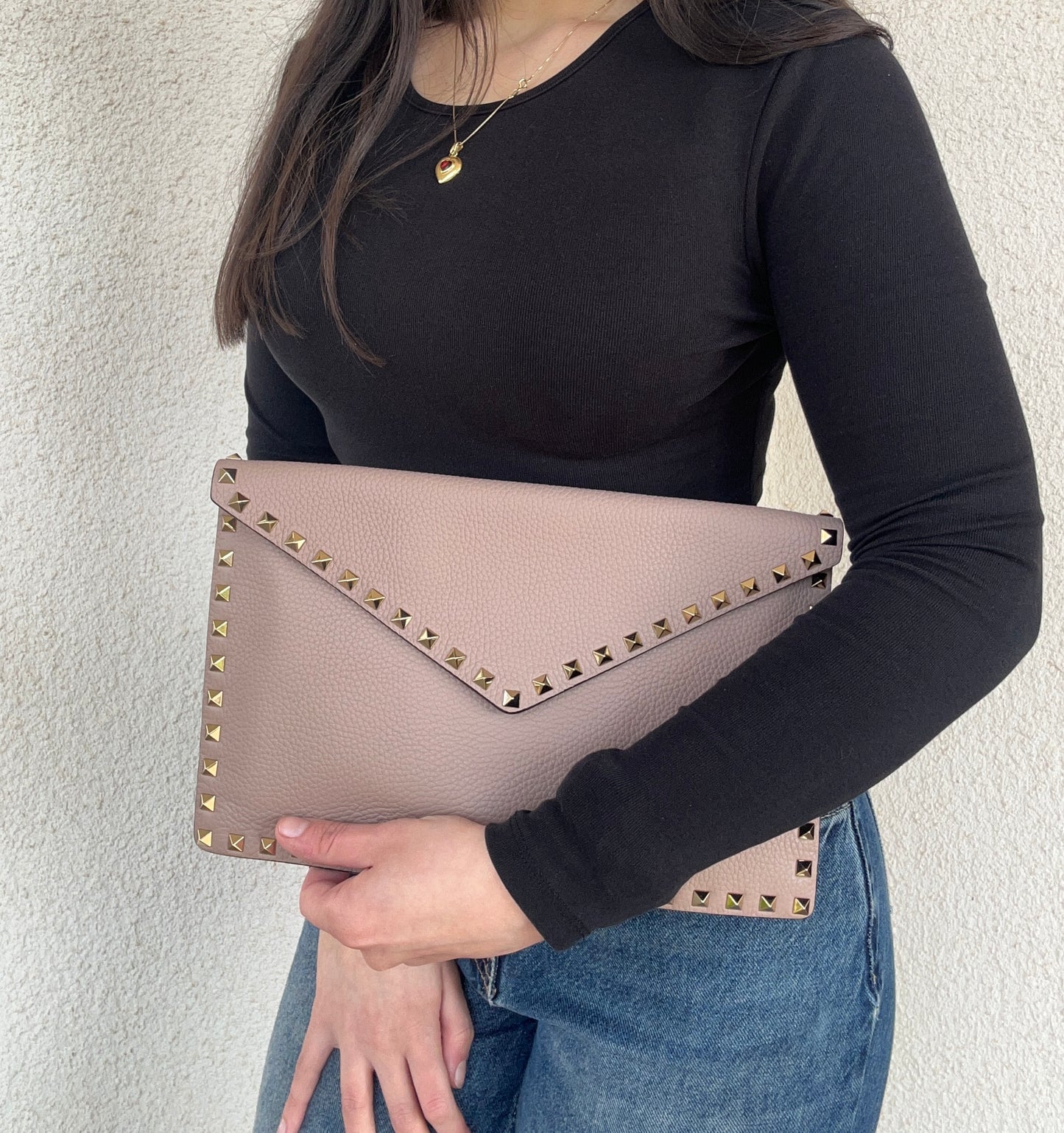 Pochette Valentino Garavani Rockstud