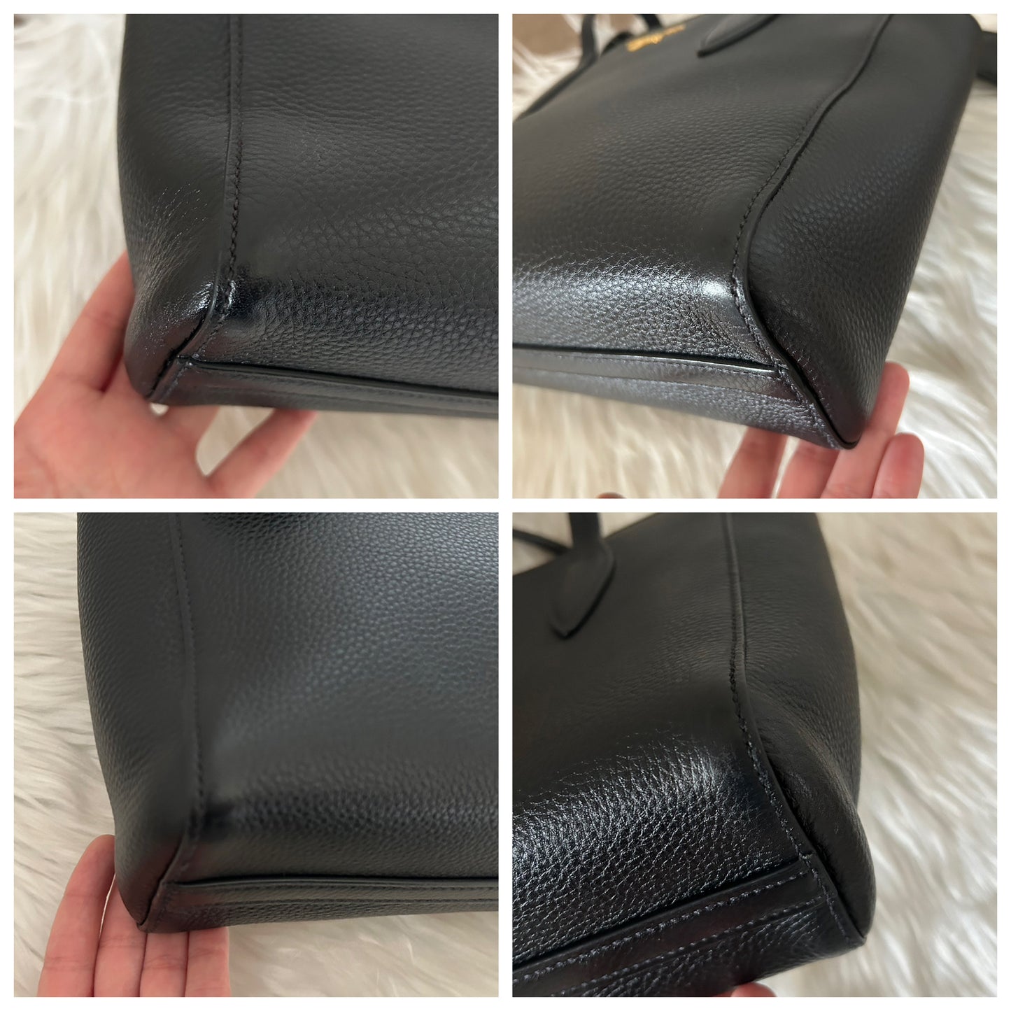 Prada tote in pelle nera