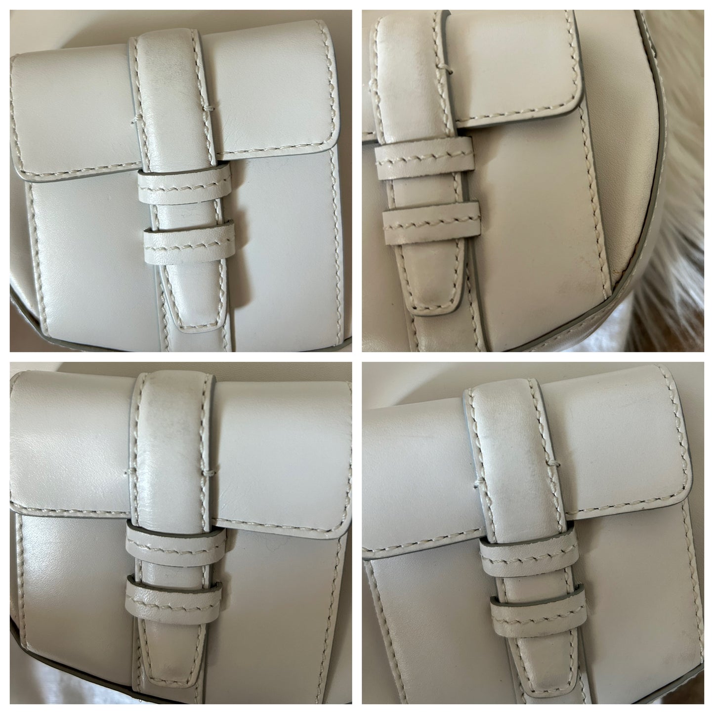 Givenchy borsetta in similpelle bianca