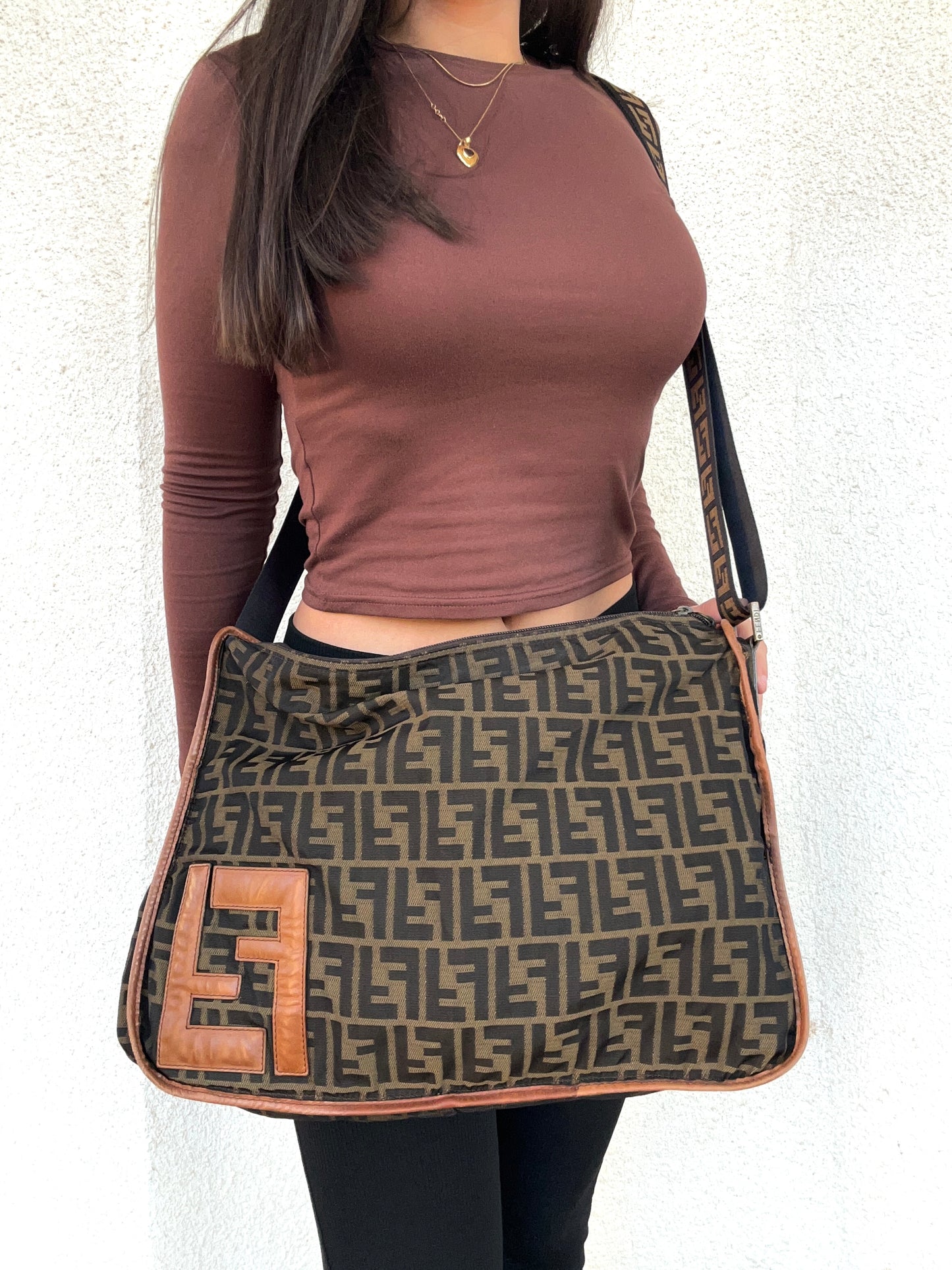 Fendi zucca a tracolla