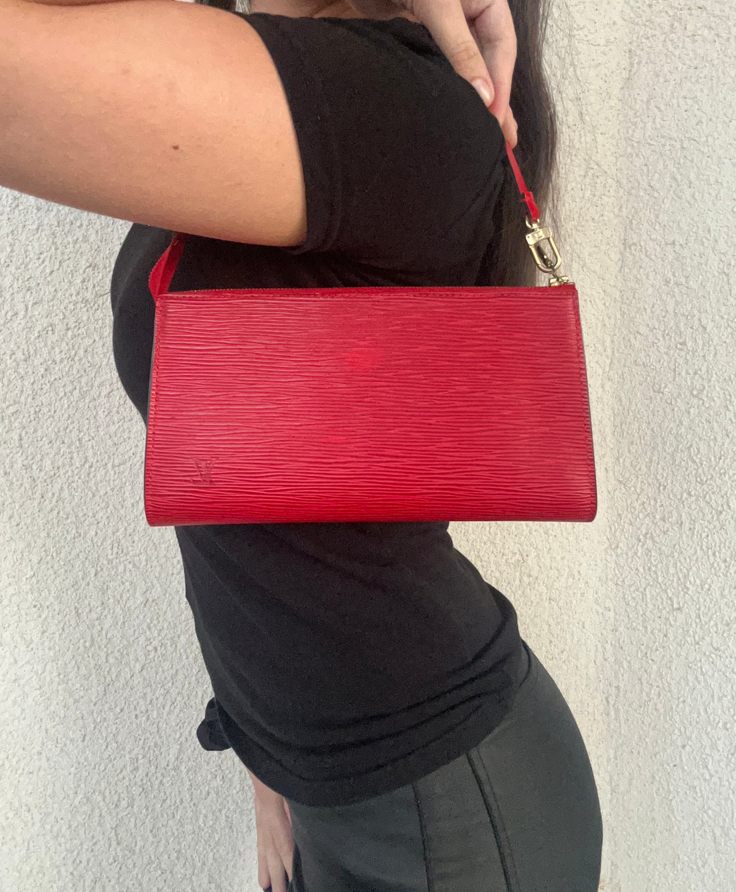 Louis Vuitton Pochette Acccessoire Epi rossa