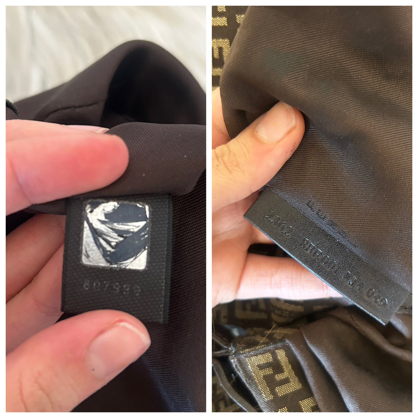 Fendi Mamma baguette zucchino