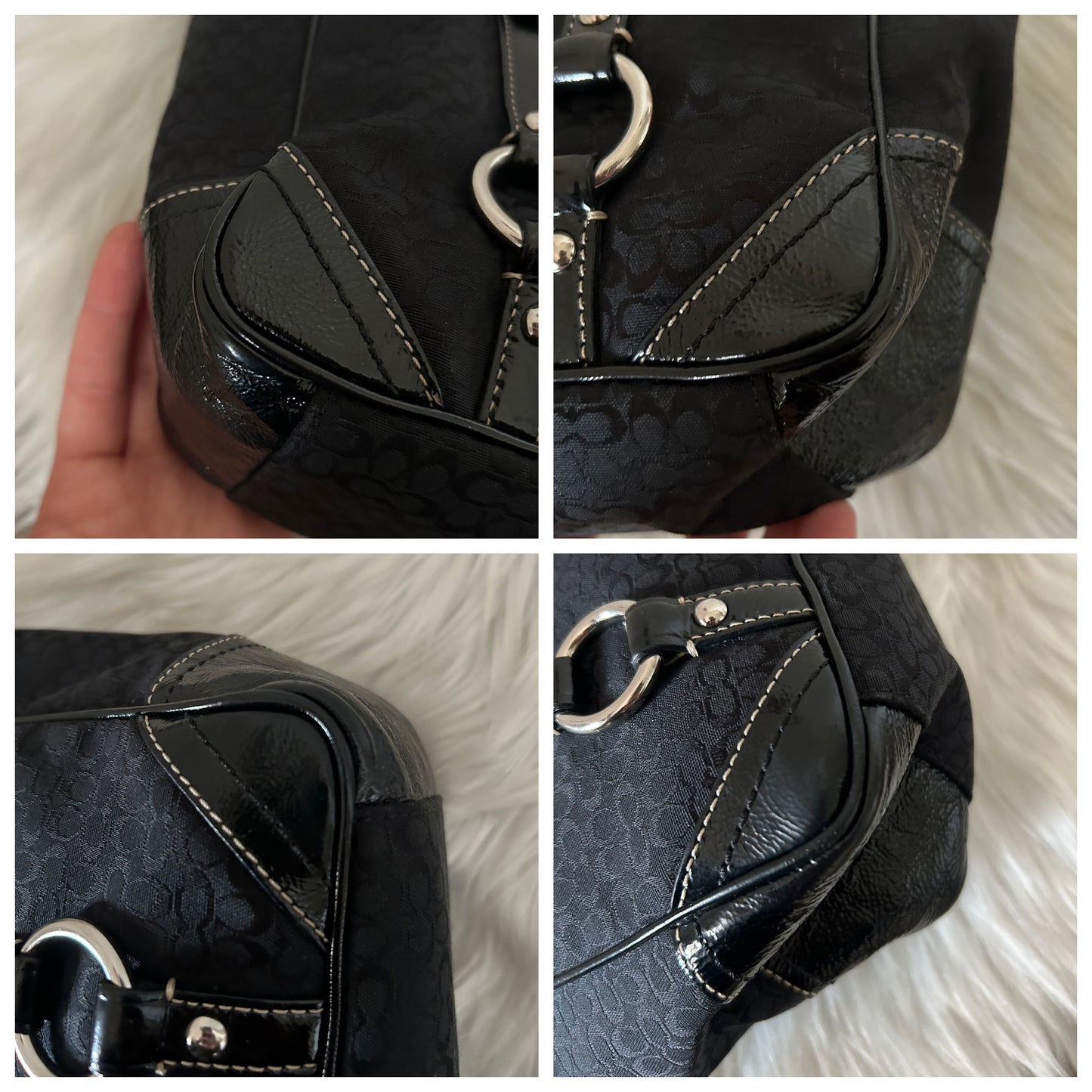 Coach tote bag in monogram