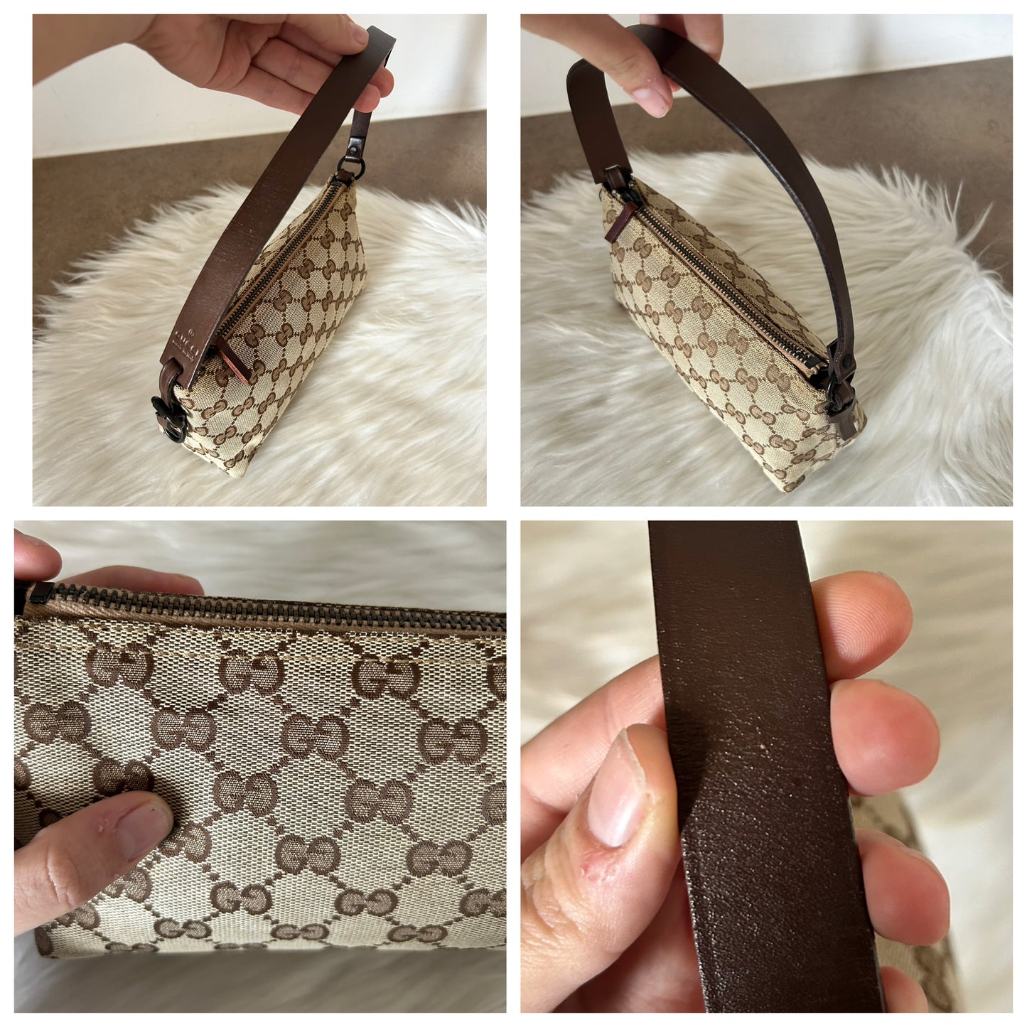 Gucci pochette in monogram