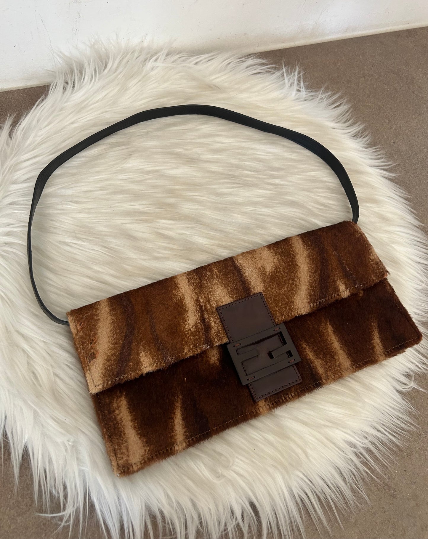 Fendi Baguette in cavallino