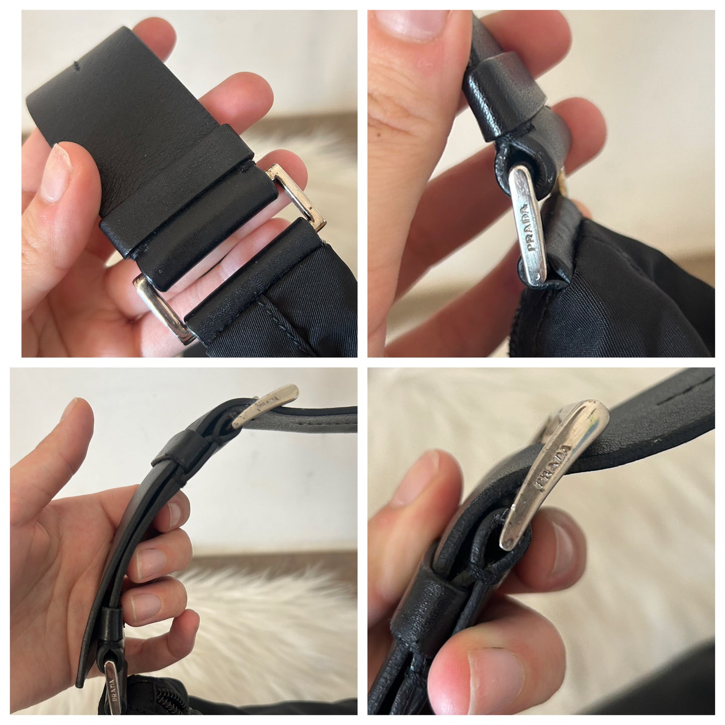 Prada baguette nera