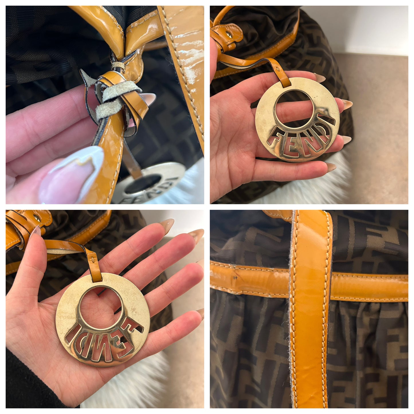 Fendi tote bag Chef zucca