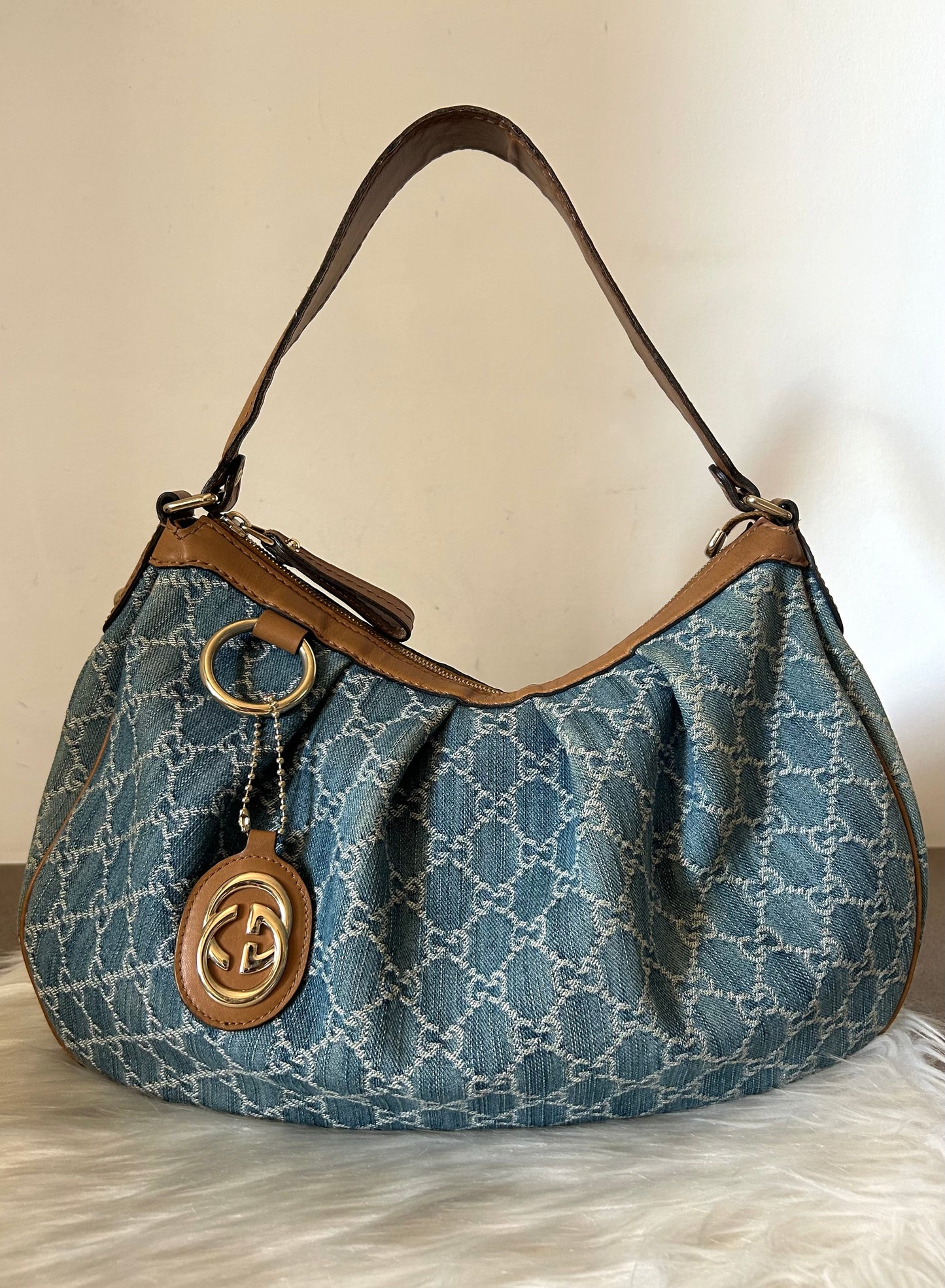 Gucci Sukey denim in monogram
