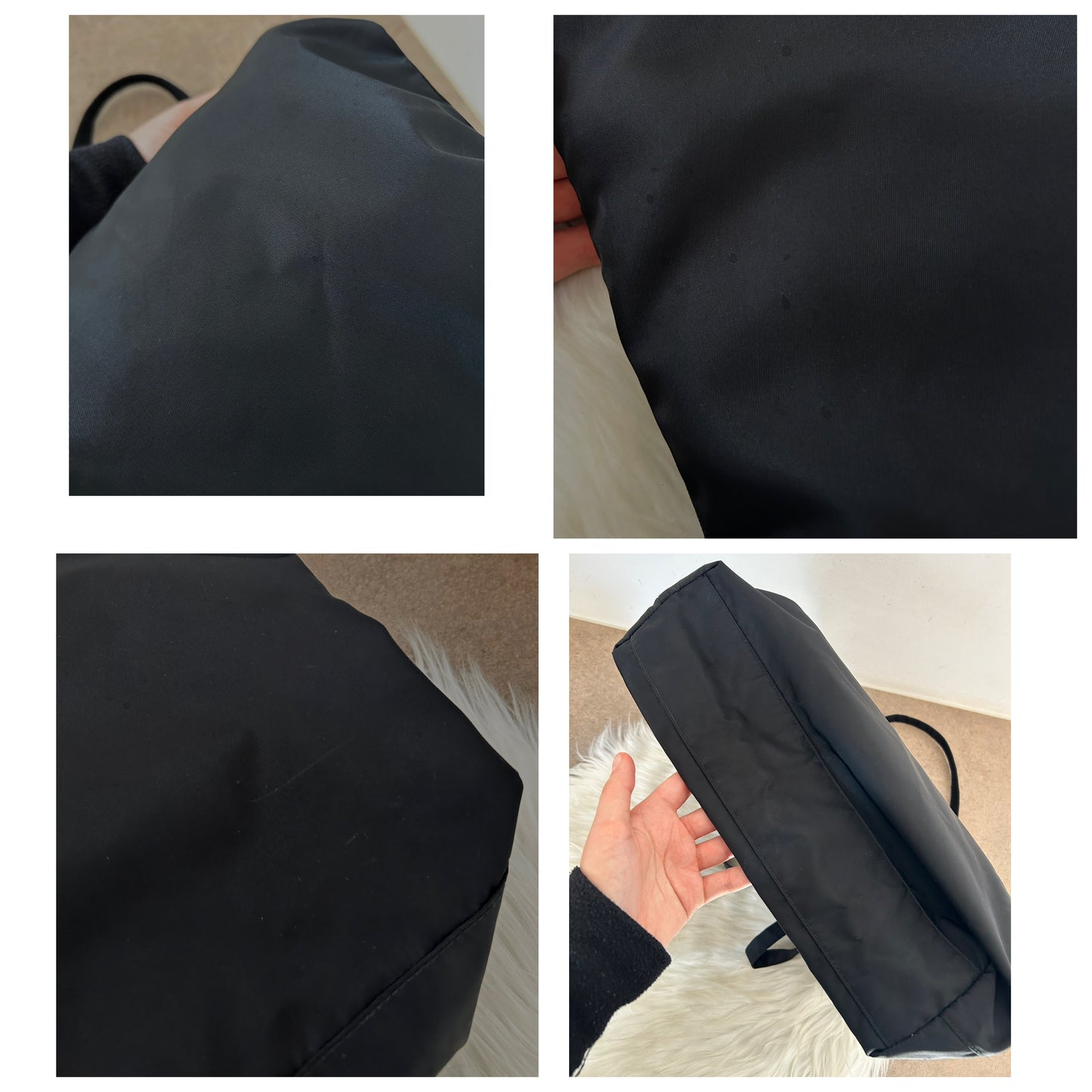 Prada tote nera in nylon