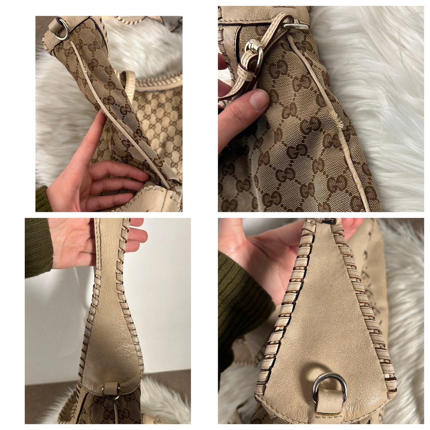 Gucci Jackie tote in monogram