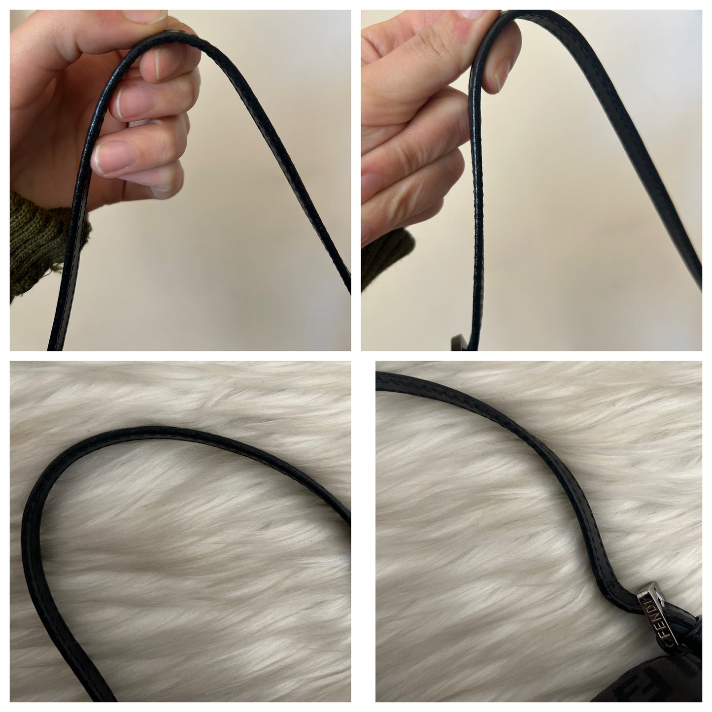 Fendi Mini Mamma Baguette zucchino