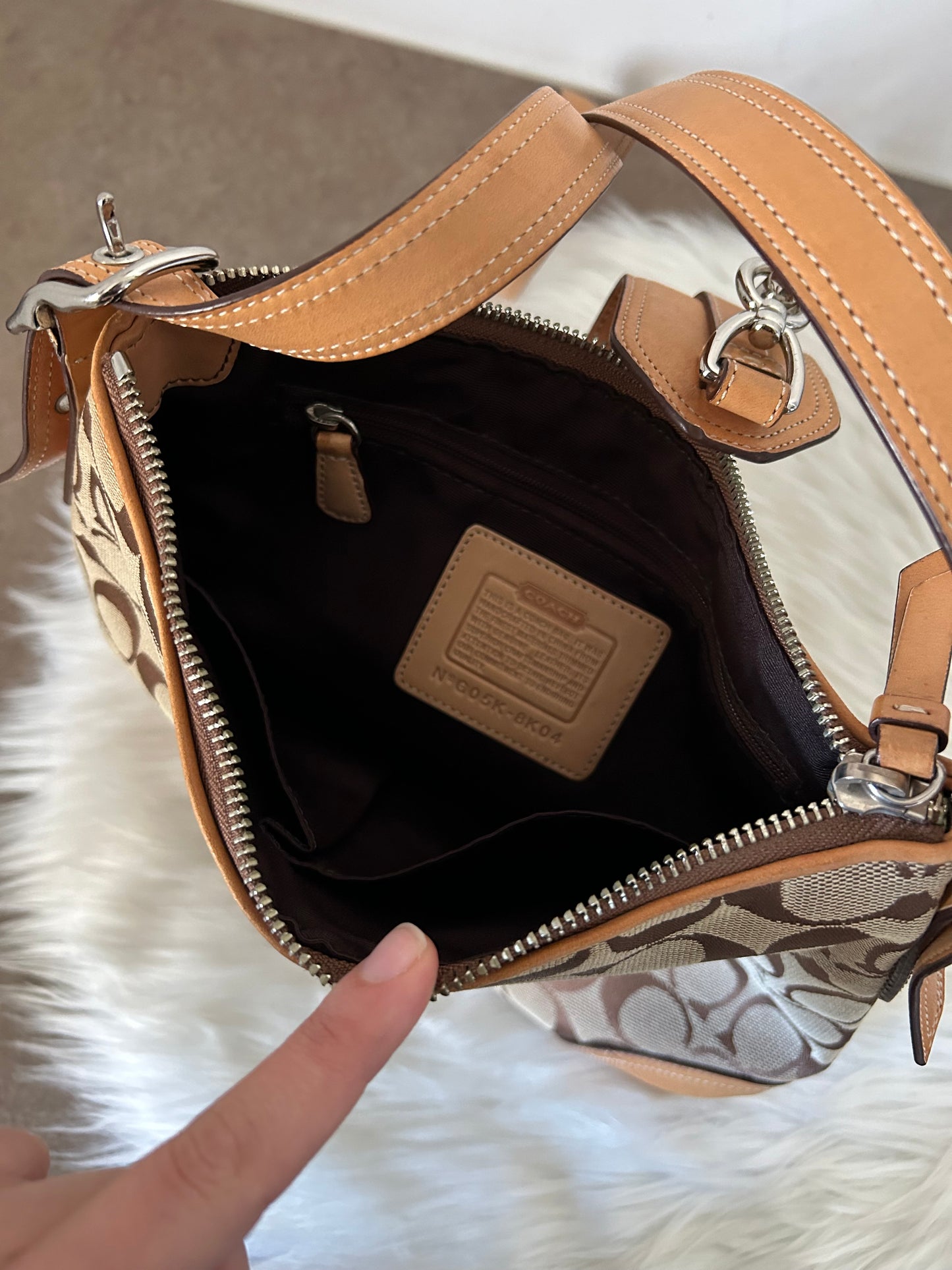 Coach borsa a tracolla vintage